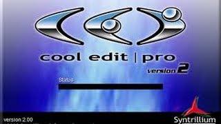 COOL EDIT PRO 2.1 COMPLETO + CRACK PT/EN 2017 - 2018