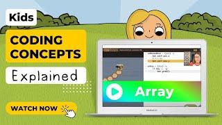 Array Indexing - Coding Concepts Explained for Kids