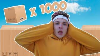 ЧТО МЫ СДЕЛАЛИ ИЗ 1000 КОРОБОК???