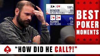 ‘‘What a call’' - BEST POKER CALLS ️ Best Poker Moments ️ PokerStars