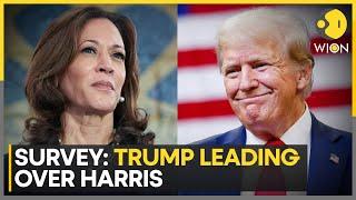 U.S. Elections 2024: Survey Shows Donald Trump Ahead by Two Points Over Kamala Harris | WION News