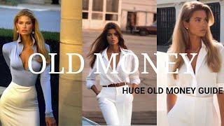 HOW TO GET THAT “OLD MONEY” FASHION LOOK/ HUGE OLD MONEY GUIDE #oldmoney #quietluxury #streetstyle