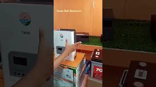 #powerboltelectronics #taiyo #topbattery #inverter #battery #lifepo4battery #talltubularbattery