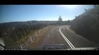 Driving the Lyell Highway from Gormanston to Queenstown, Tasmania