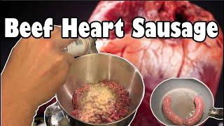 Beef Heart Sausage