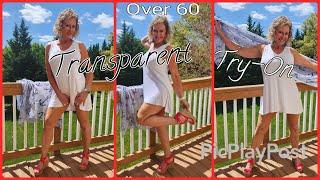 White Dress Transparent Test | Fits Nice @ 60