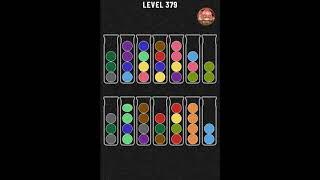 Ball sort Puzzle level 379