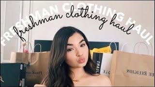 Back to school clothing haul *freshman*