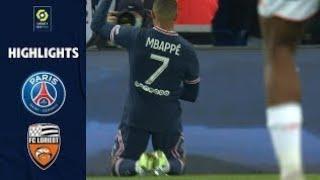 Mbappe (PSG) vs Lorient. 1st round of the League 1.A brief overview of the match.