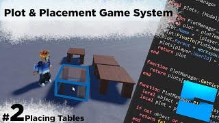How to create a Plot Placement System in Roblox #2 - Placing stuff!