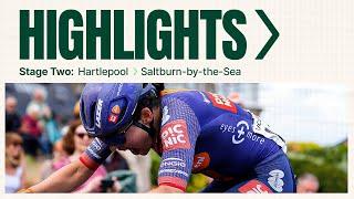 2025 Lloyds Tour of Britain Women: Stage Two HIGHLIGHTS
