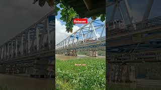 Jembatan Serayu Kebasen Banyumas  #serayupagi  #banyumas  #keretaapi