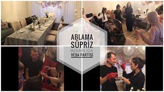 ABLAMA SÜRPRİZ BEKARLIĞA VEDA PARTİSİ  HAZIRLADIM // KINA GECESİ // ORGANİZASYON FİKİRLERİ