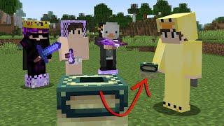 Minecraft Manhunt ama Baktığımız Bloğu ELDE EDİYORUZ...