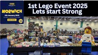 1st National Brick Events of 2025 Norwich January - Selling lego investment