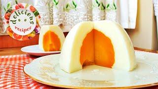 Ostrich Egg Shaped Dessert