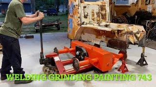 Rust Repair and Paint Bobcat 743