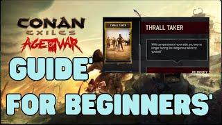 THRALL TAMING GUIDE 2024. Conan exiles