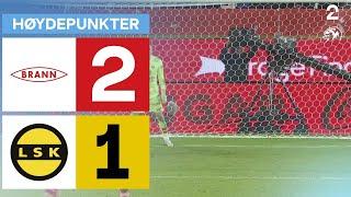 Brann 2 - 1 Lillestrøm - Høydepunkter