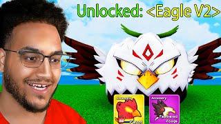 Fully Awakening NEW Eagle Fruit in Blox Fruits
