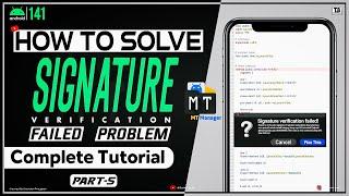 Signature Verification Failed in Android App: How to Fix the Error!