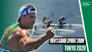 Pure drama!  Canoe Sprint Men's Canoe Single 200m Final  | Tokyo 2020