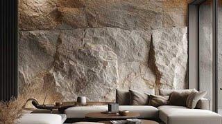 Artificial Stone Wall Design Ideas | Interior Design | Wall Design | #architecture #stone #3d #Home