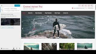 CTravel Adven Pro Customize Travel Adventure WordPress Theme