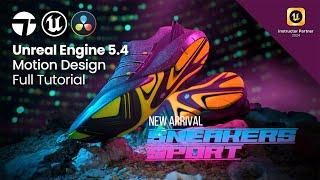 Unreal Engine 5.4 Motion Design ~ Product Reveal (Full Tutorial)