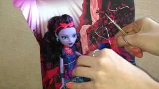    Распаковка Джейн Булитл Unpackagine Jane Boolittle MhRev MonsterHighReviews  