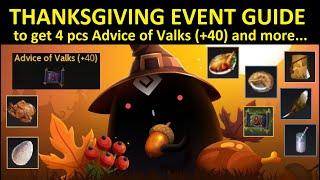 Thanksgiving Event Guide to get Advice of Valks (+40) and More (Time Stamp & Subtitle Available)