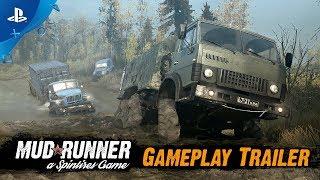 Spintires: MudRunner - Gameplay Trailer | PS4