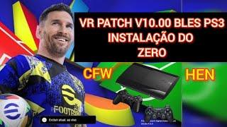 VR PATCH V10.00 SEASON SUMMER 2025 PS3 INSTALAÇÃO DO ZERO SUPER ATUALIZADO BRASILEIRÃO SÉRIE A/B