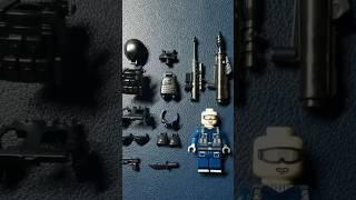 Lego Swat Minifigure. #unofficiallego #youtubeshorts #brick #toys #swat