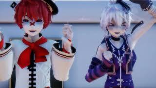 【MMD】MMM YEAH! MEME - V4Flower ,Piko Utatane,Fukase y Oliver