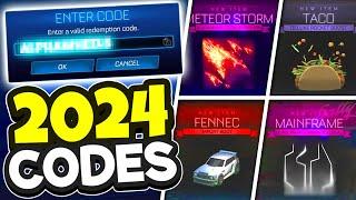 ALL 2024 Redeem Codes! Rocket League