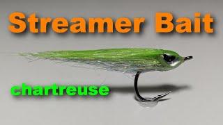 DIY Fly Tying: Streamer Bait Chartreuse - Step-by-Step Guide