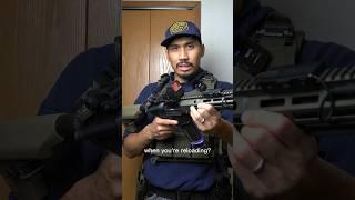 Should you look down when reloading? #airsoft