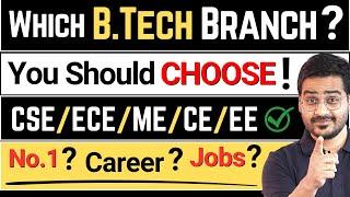 B.Tech? Which Branch to Choose? Future Scope, Jobs, Salary, Placements! #btech #JEE #JEE2023