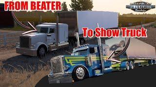 We're building the DSD Transport LLC Peterbilt Showtruck | FTG Build and Drive