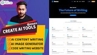 How to Create ChatGPT AI Content Writing Tools Website using OpenAi Davinci PHP Script