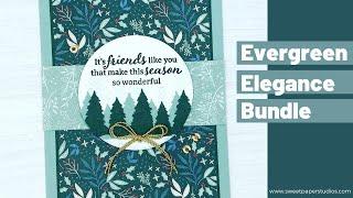 Beautiful Evergreen Elegance Card