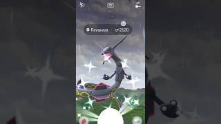 I caught 2 Shiny Rayquaza from Mega Rayquaza special raid event