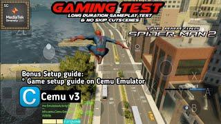 The Amazing Spider-Man 2 | Cemu v3 | Mediatek Dimensity 1200 | Xiaomi 11T Test