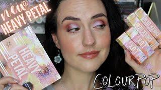 New ColourPop Spring HEAVY PETAL Collection | Swatches, Comparisons,Tutorial + Review