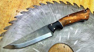 Making A Hunting Knife From A Saw Blade