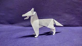 Origami Wolf Easy | How To Make An Origami Wolf Easy | Easy Origami