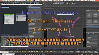 tyFlow Cloth - Thickness 3 Ways to add it