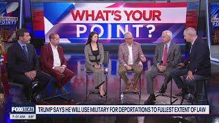 Trump to use military deportations to fullest extent of the law