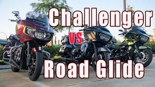 Indian Challenger vs Harley Davidson Road Glide - Battle for Ultimate Distance King